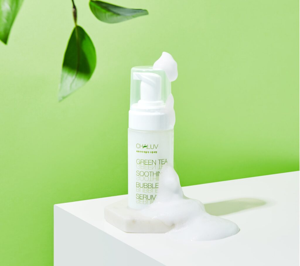 Green Tea Soothing Bubble Serum